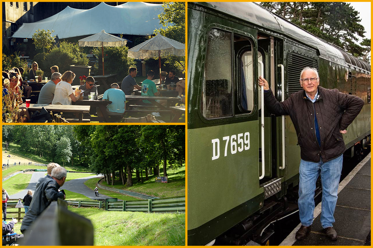 Dunkertons Cider, Prescott Bike Fest, and GWSR steam railway